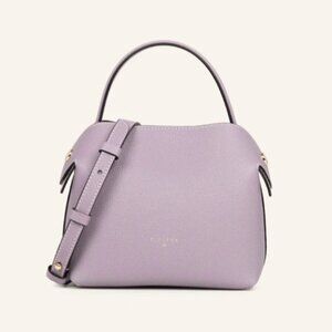 Fleuron Mini Swan handbag, Lilac